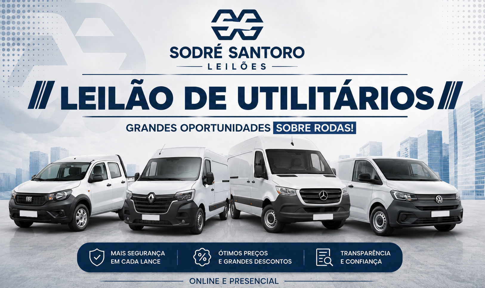 Leilão de Utilitários - Quarta-Feira - 23/09/2026